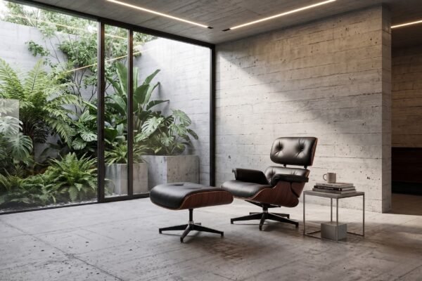 Giovanno Lounge Chair & Ottoman